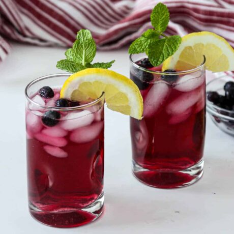 Blueberry Iced Tea