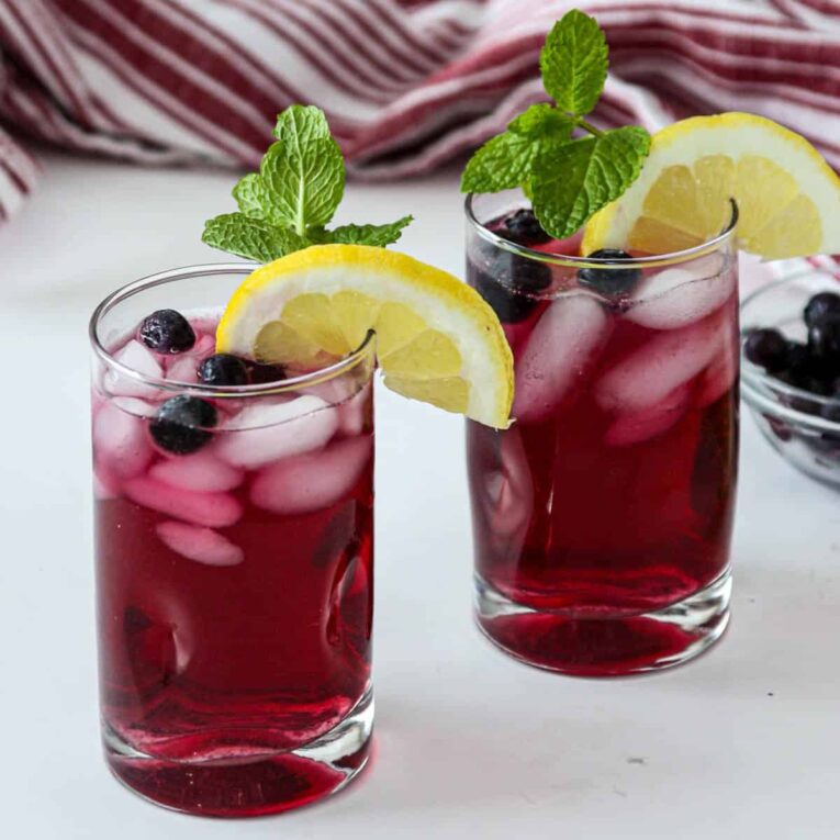 Blueberry Iced Tea