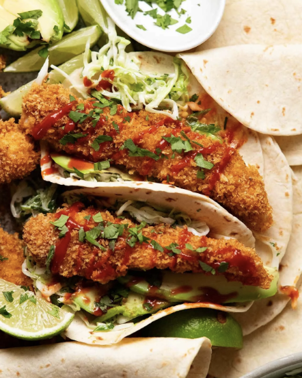 K-Chicken Fire Crunch Taco