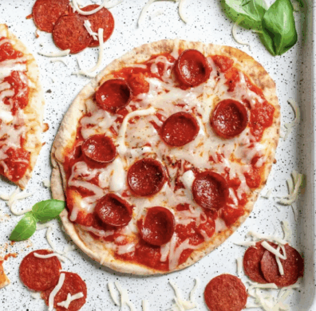 Pepperoni Pita Pizza