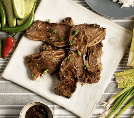 Signature Korean Galbi Platter