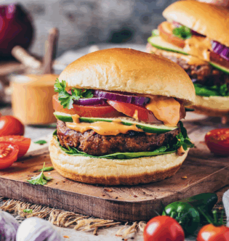 Plant-Based Luxe Wagyu Burger