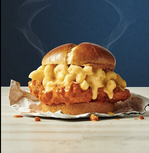 Mac & Cheese Extreme Chicken Sandwich
