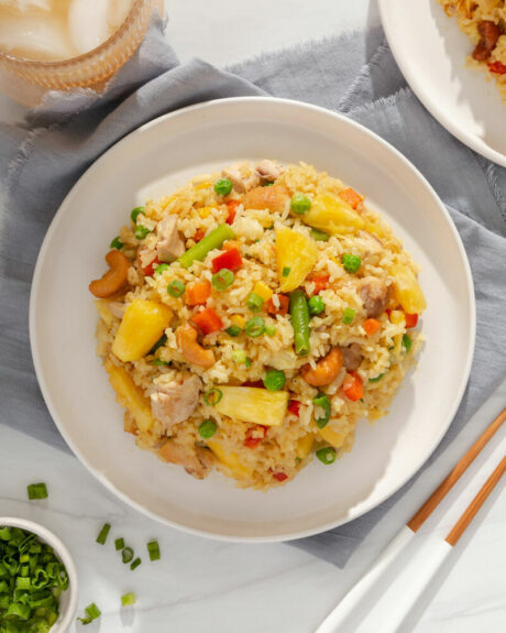 Thai Pineapple Chicken Fried Rice