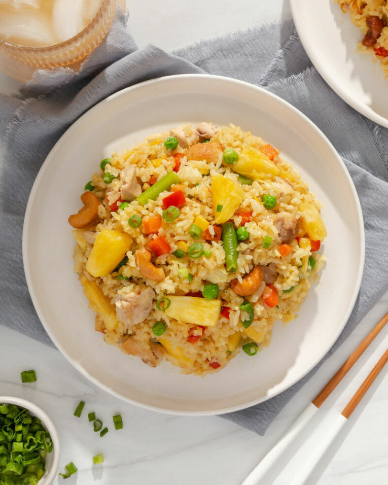 Thai Pineapple Chicken Fried Rice