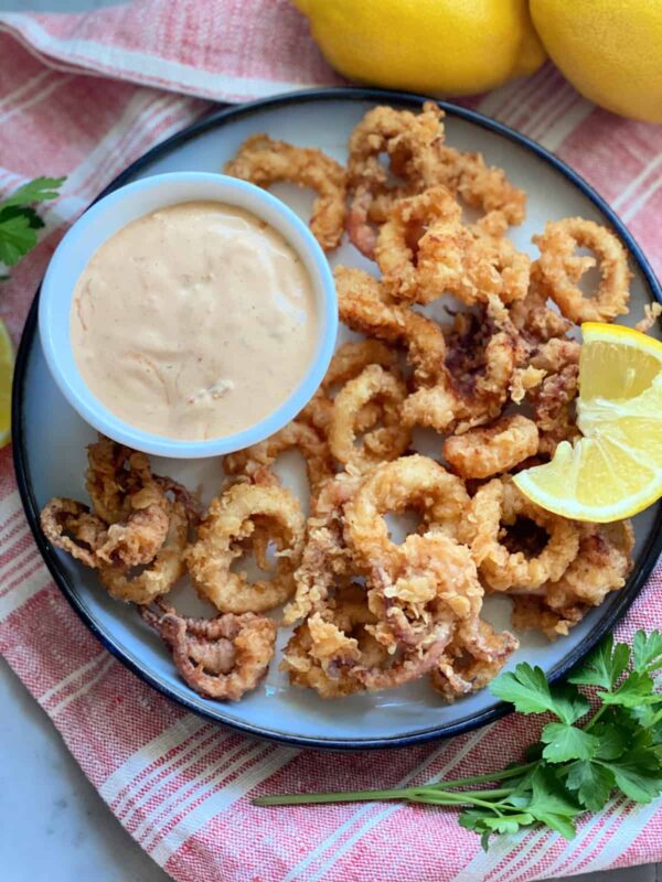 Crispy Calamari with Aioli