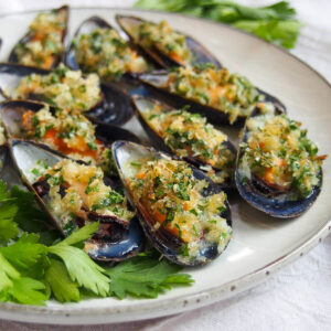 French Lemon Herb Mussels