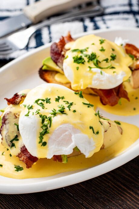 Bacon & Avocado Benedict