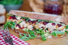 Chicken Cranberry Sandwich