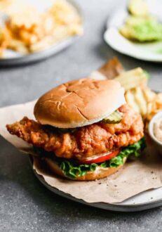 Deluxe Passport Chicken Sandwich