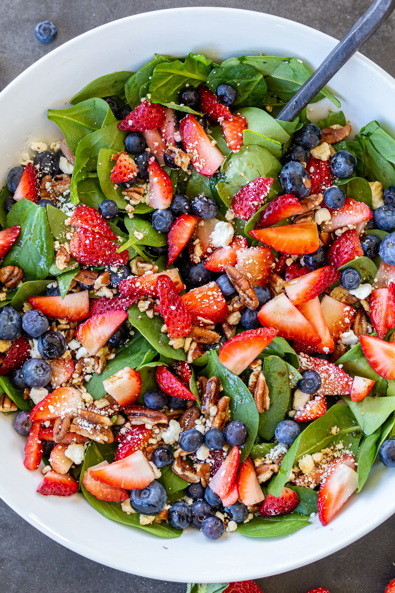Garden Salad with Berries