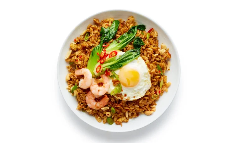 Nasi Goreng Shrimp Chicken Fried Rice