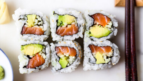 Salmon Cucumber Roll