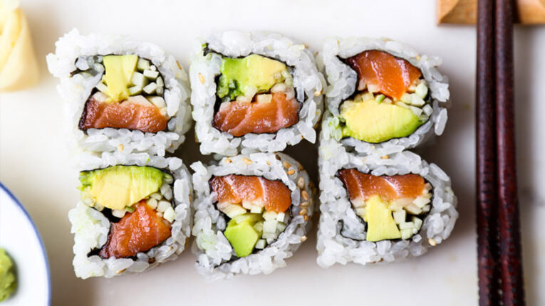 Salmon Cucumber Roll