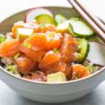 Salmon Tuna Avocado Poke