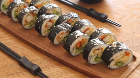 Spicy Chicken Kimbap
