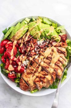 Teriyaki Chicken & Avocado Salad
