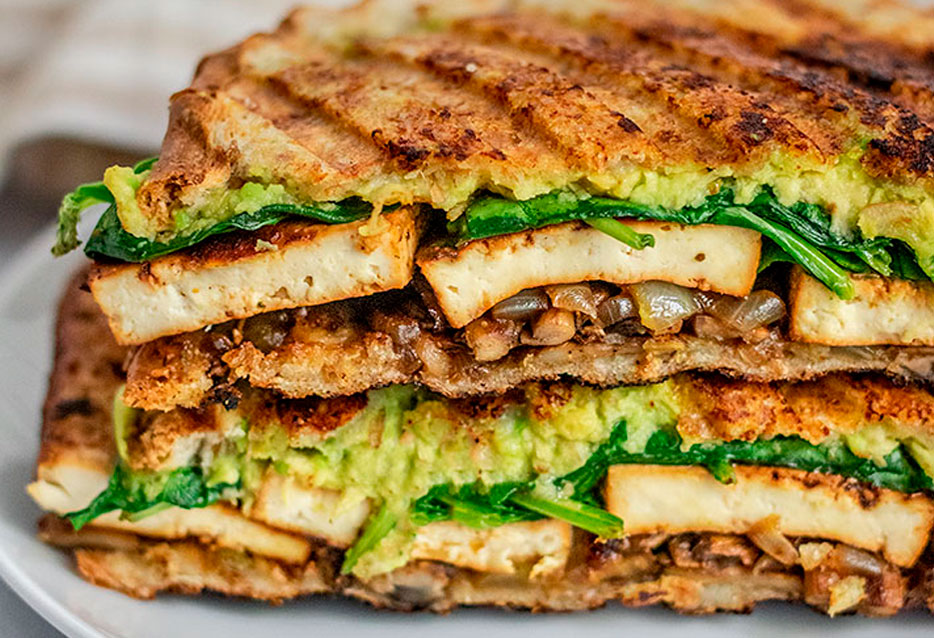 Tofu & Avocado Panini