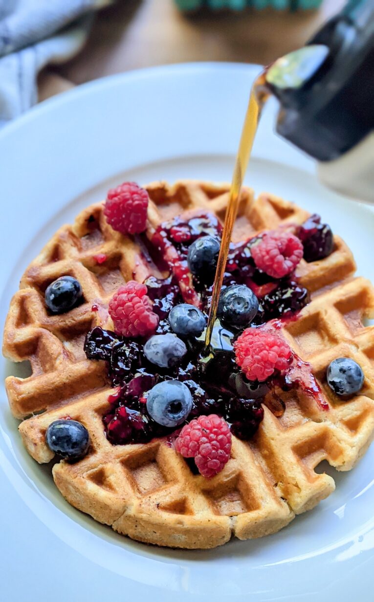 Waffle with Berries